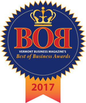 Vermont Business Magazine's 2017 Best Restaurant for Business Lunch Award